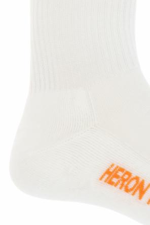 Logo-embroidered socks, zdjęcie 2 Logo-embroidered socks od Heron Preston